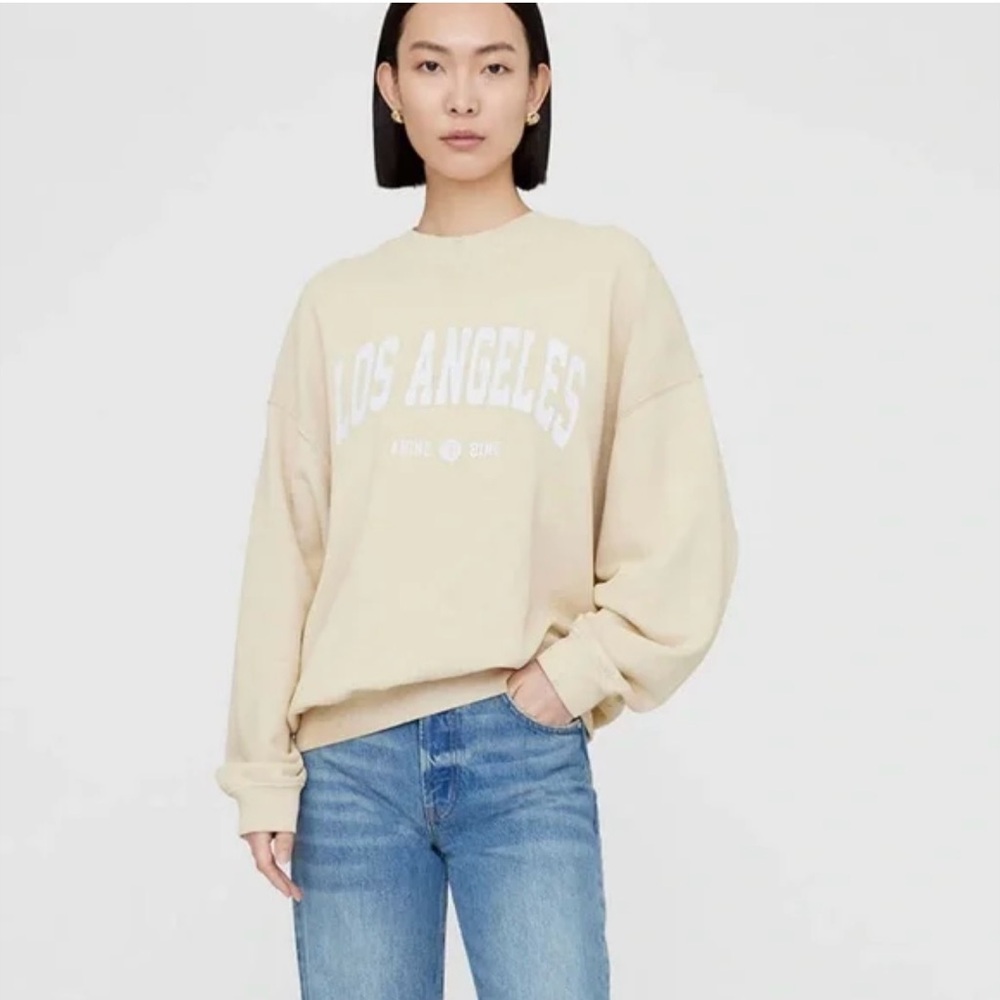Anine Bing Jaci Varsity LA Sweatshirt